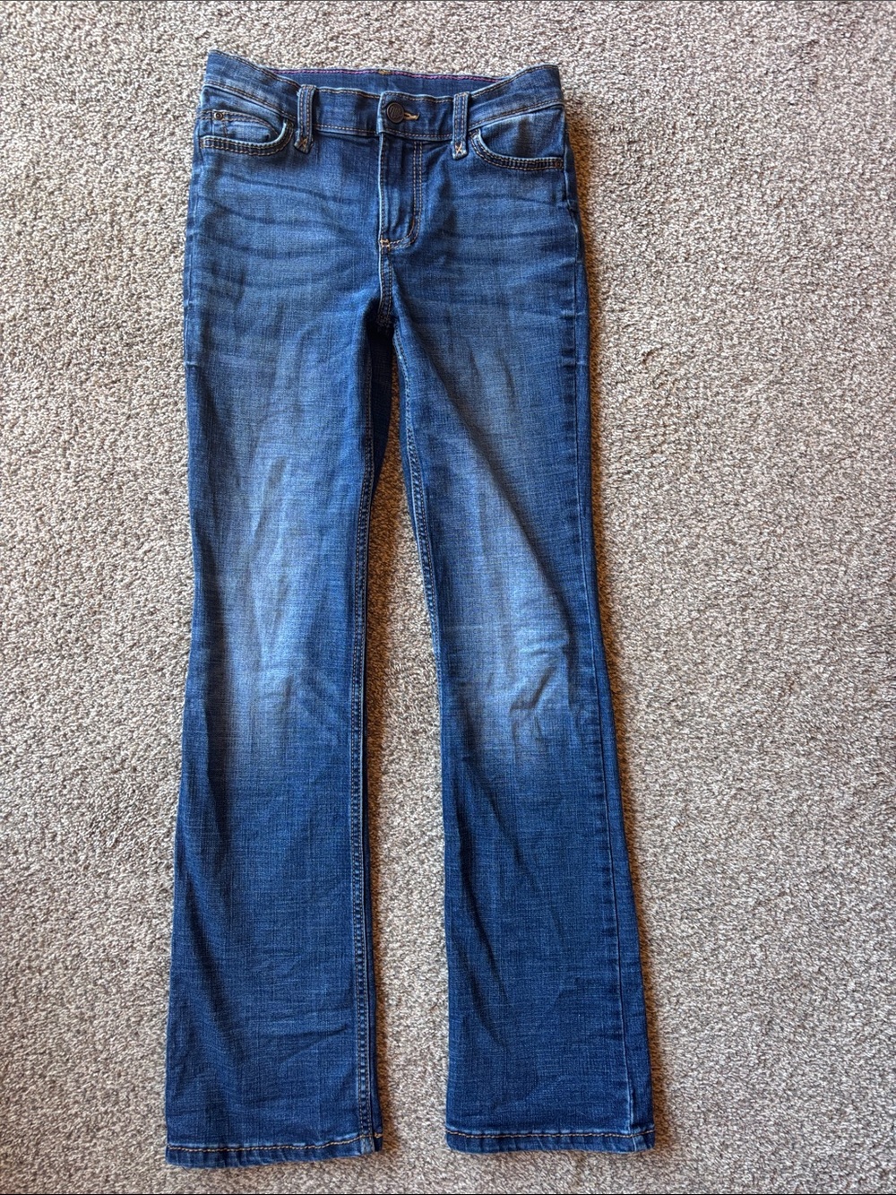 Wrangler Dark Blue youth Bootcut Jeans